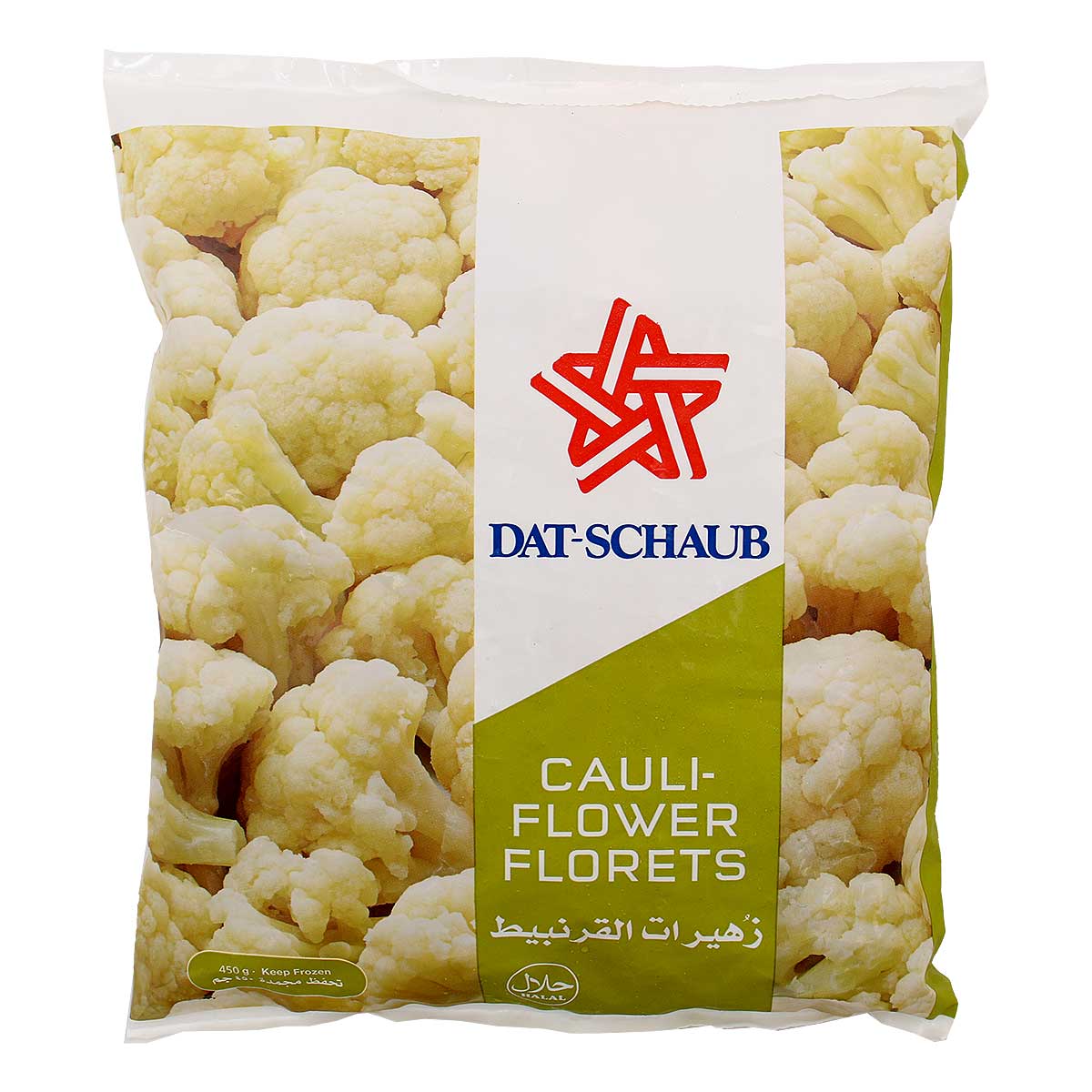 Dat-Schaub Frozen Cauliflower Florets 450g