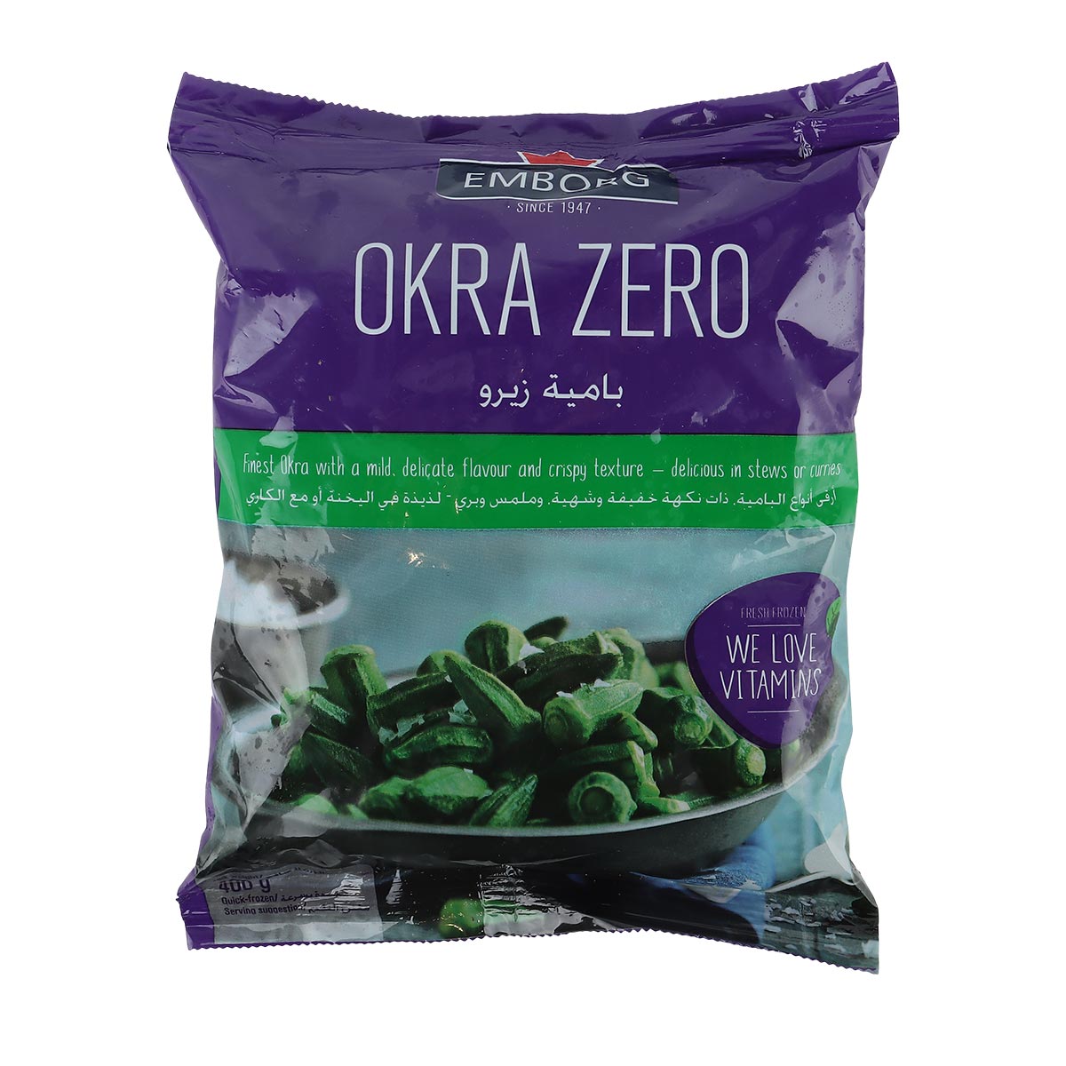 Emborg Okra Zero 400g