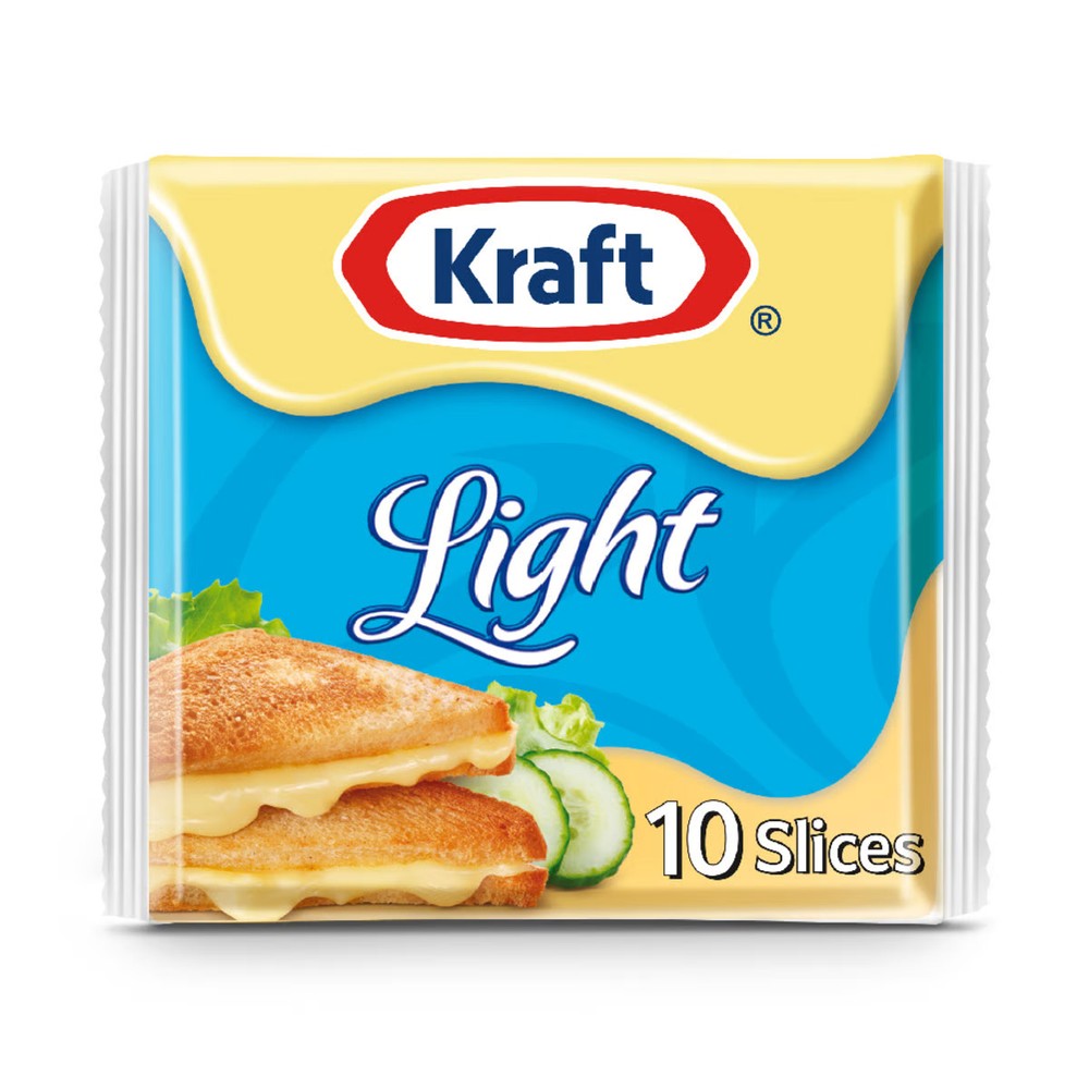Kraft Light Cheese Slices 200g