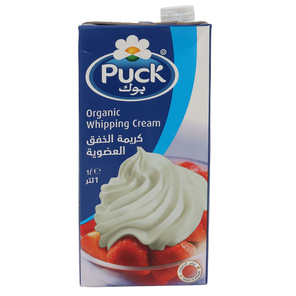 Puck Organic Whipping Cream 1L