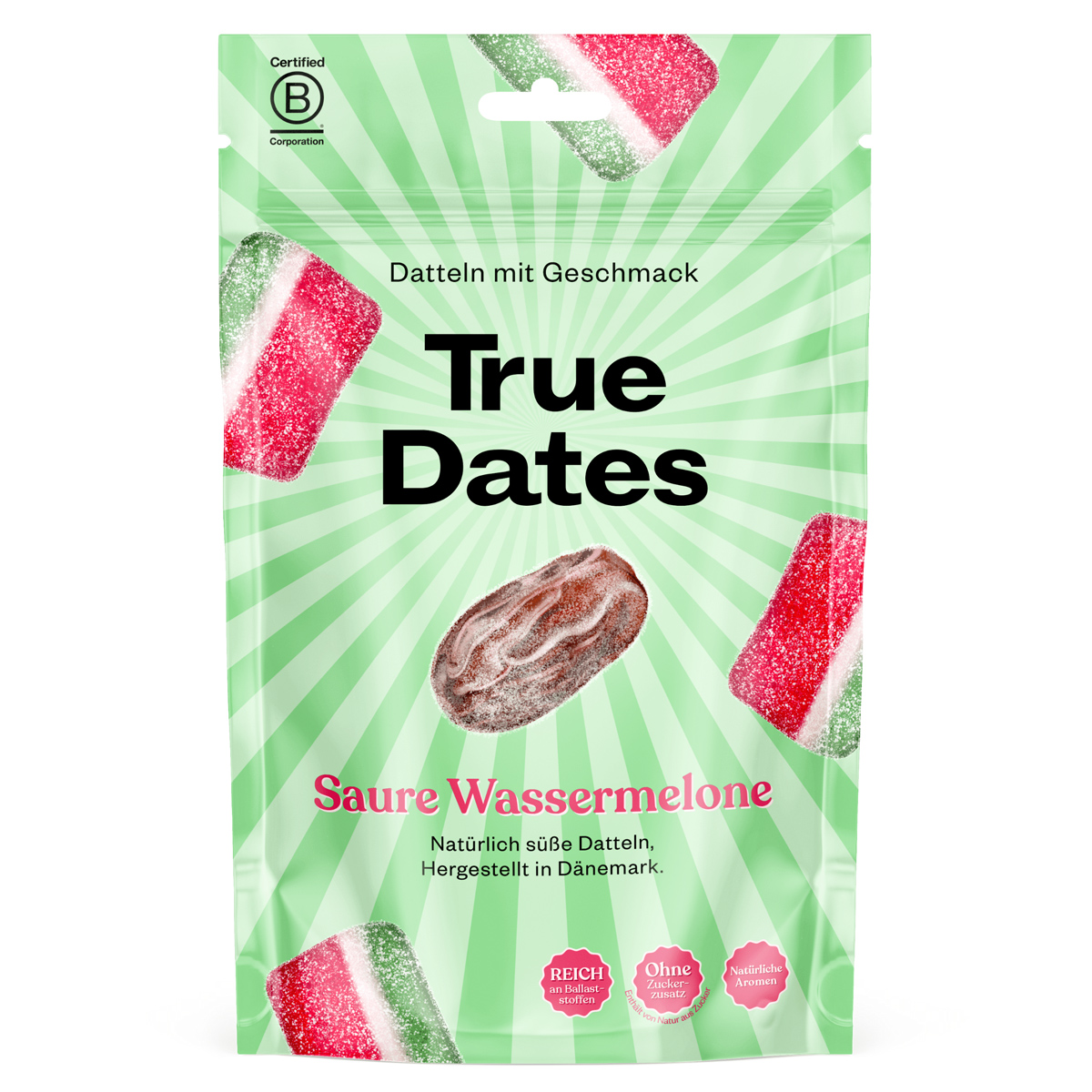 True Dates Sour Watermelon Flavored 100g