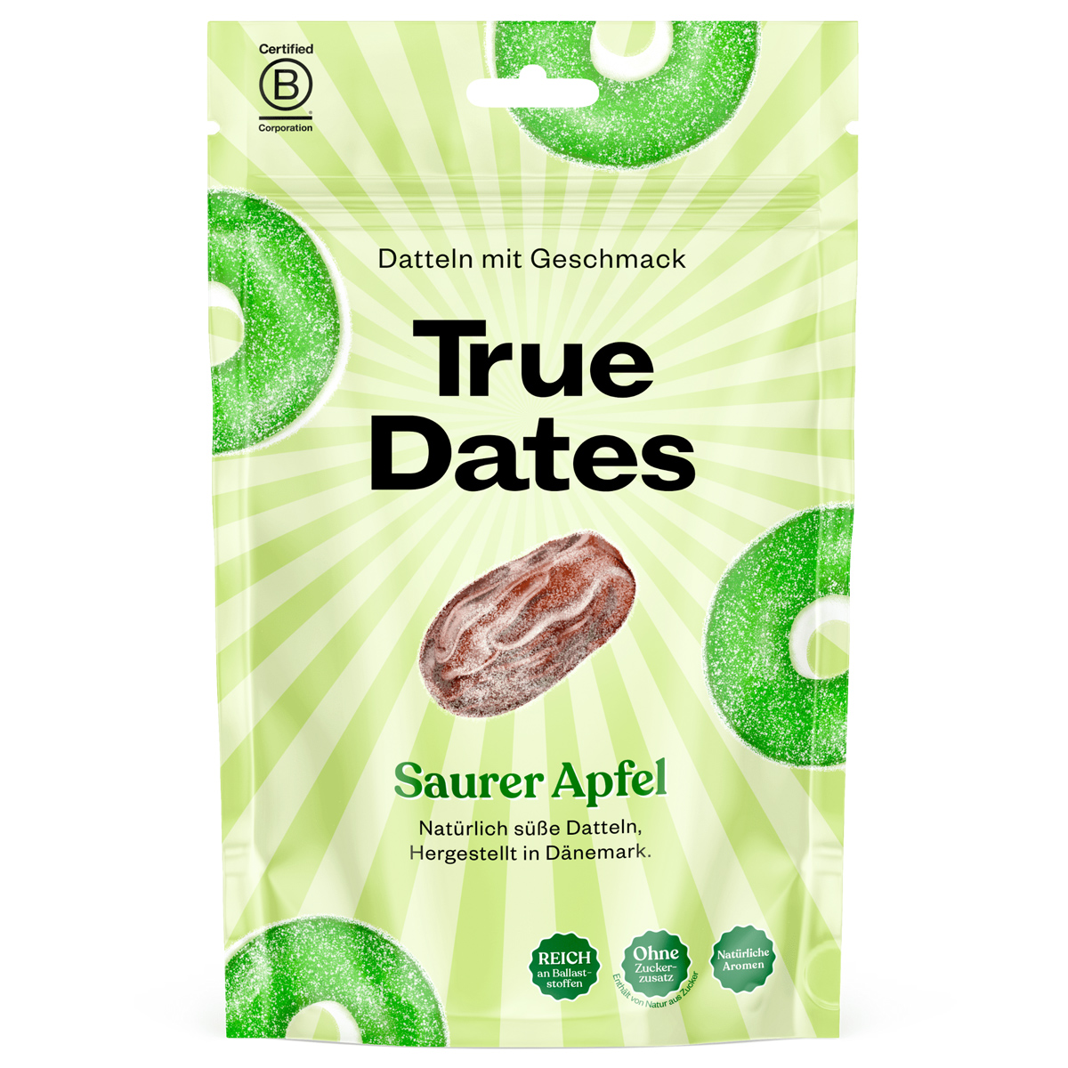 True Dates Sour Apple Flavored 100g