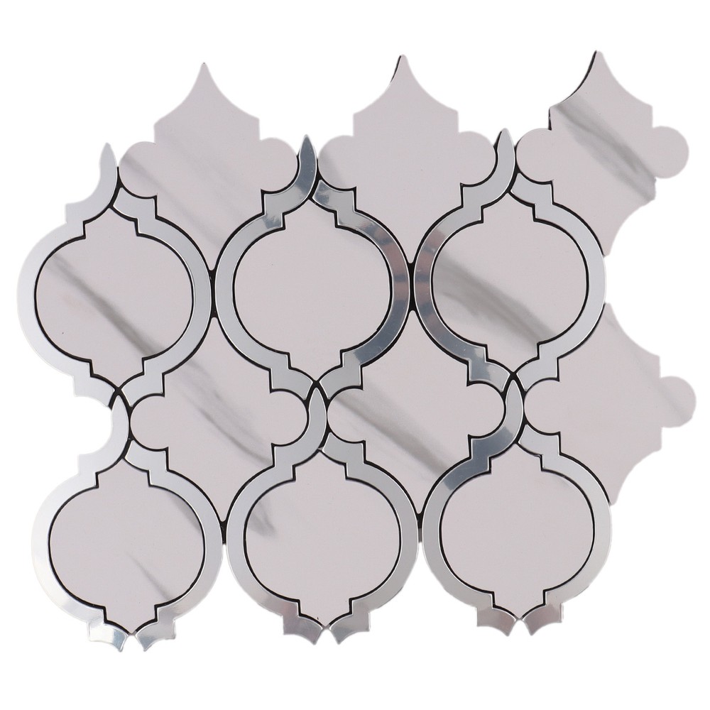 Aluminum PVC Mosaic Tiles 30x30cm