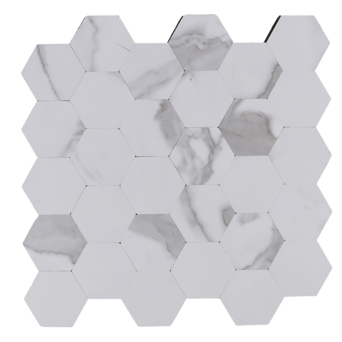 Aluminum PVC Mosaic Tiles 30x30cm