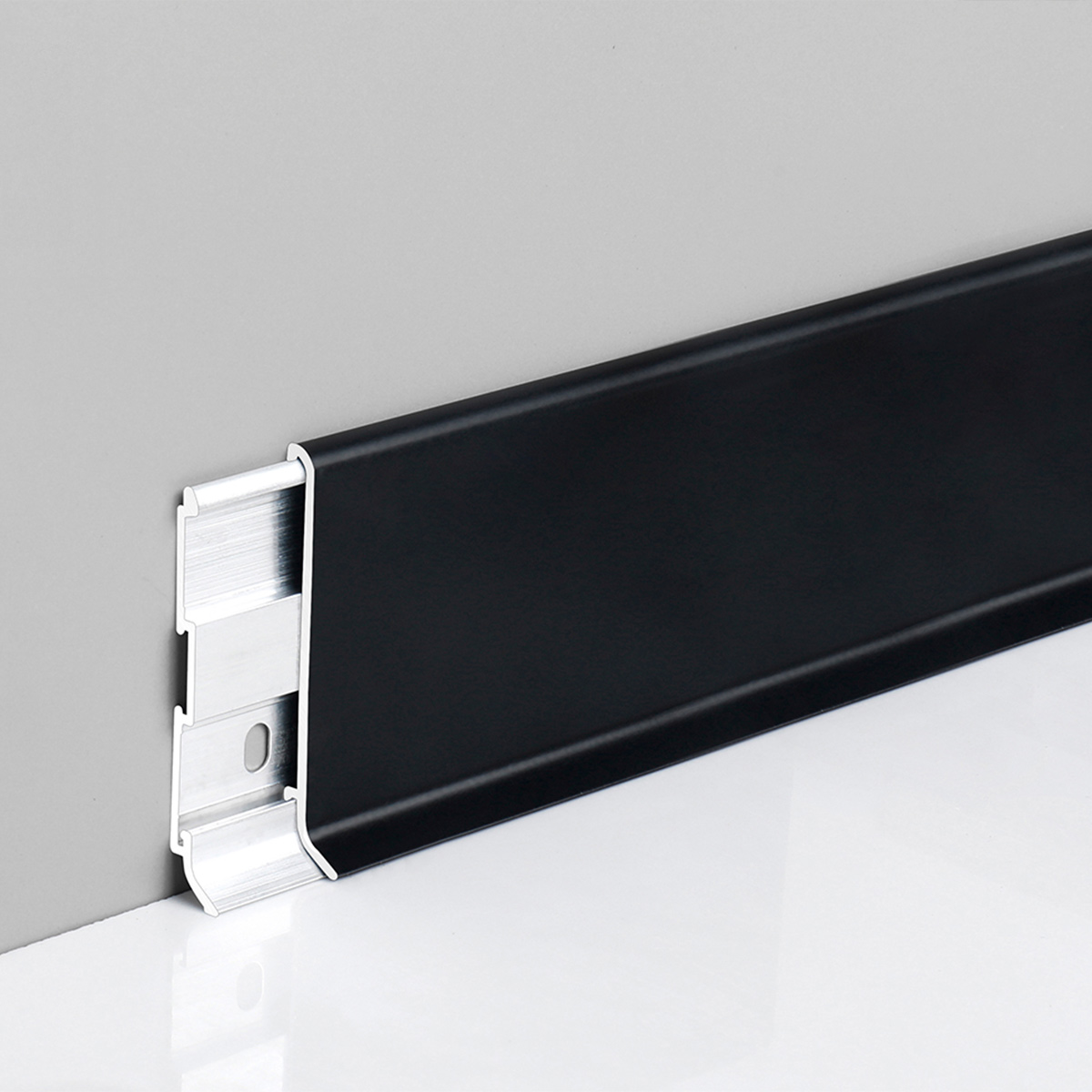 Stainless Steel Tile Accessories Black Brushed 2.4m