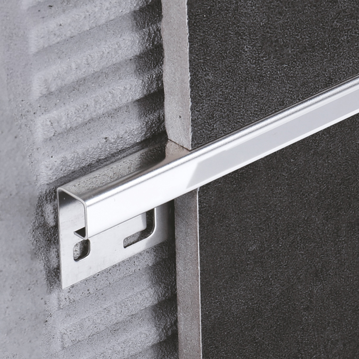 Stainless Steel Tile Accessories Shiny Silver 2.4m