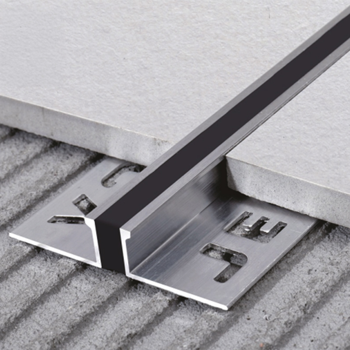 Stainless Steel Tile Accessories Silver Brushed 2.4m