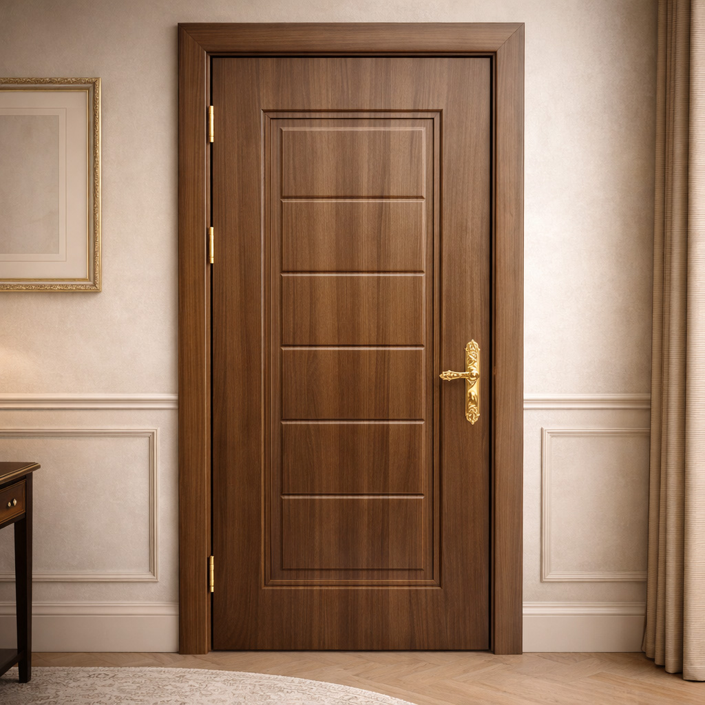 Wpc Doors Frame 2100x900x240mm Walnut