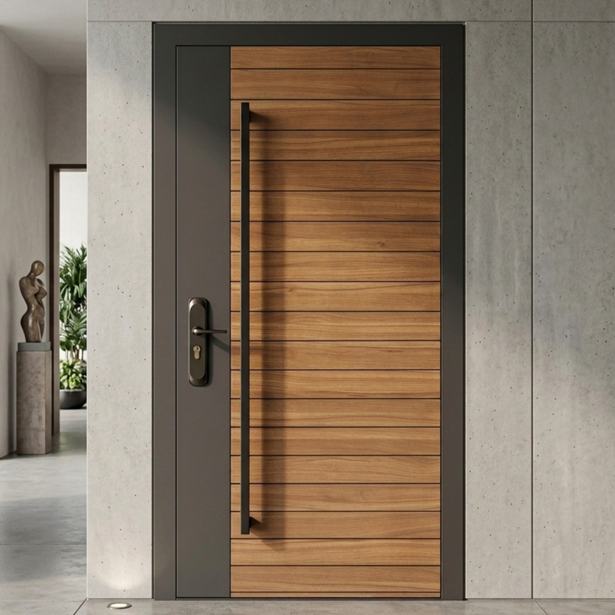 Double Steel Door