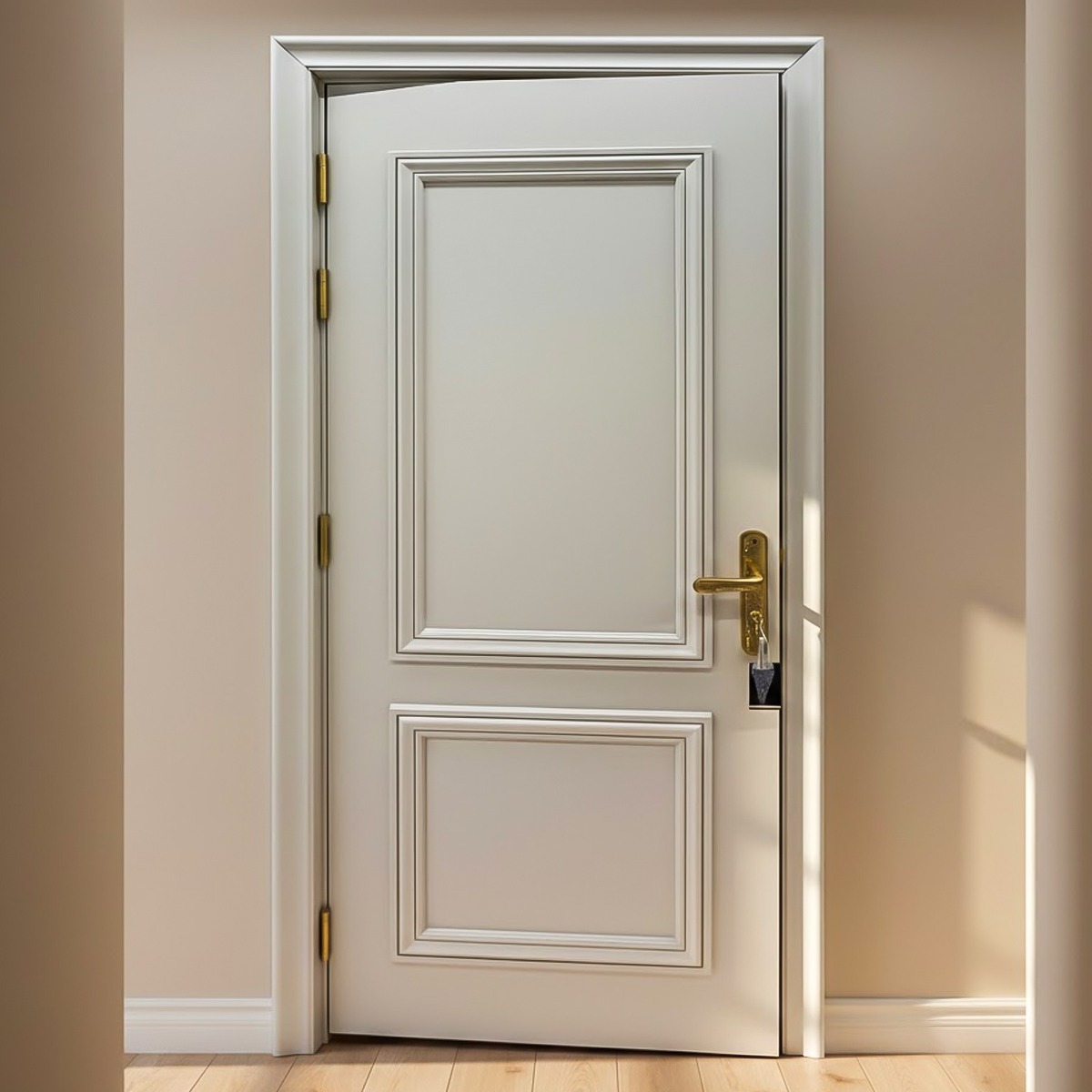 WPC Door WPC With Frame 90x210cm