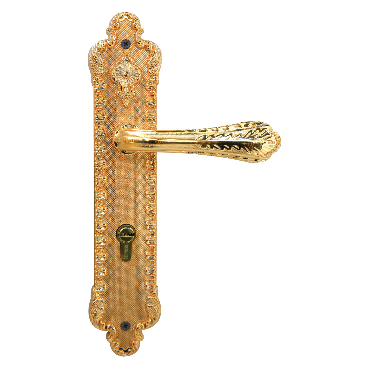 Classic Door Lock Set With Plate