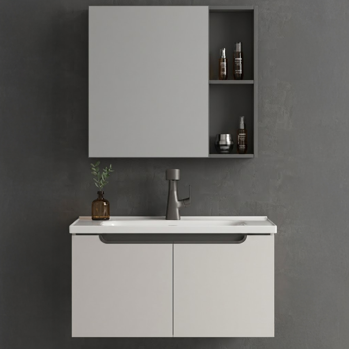 Commercial Bathroom Cabinet Set
