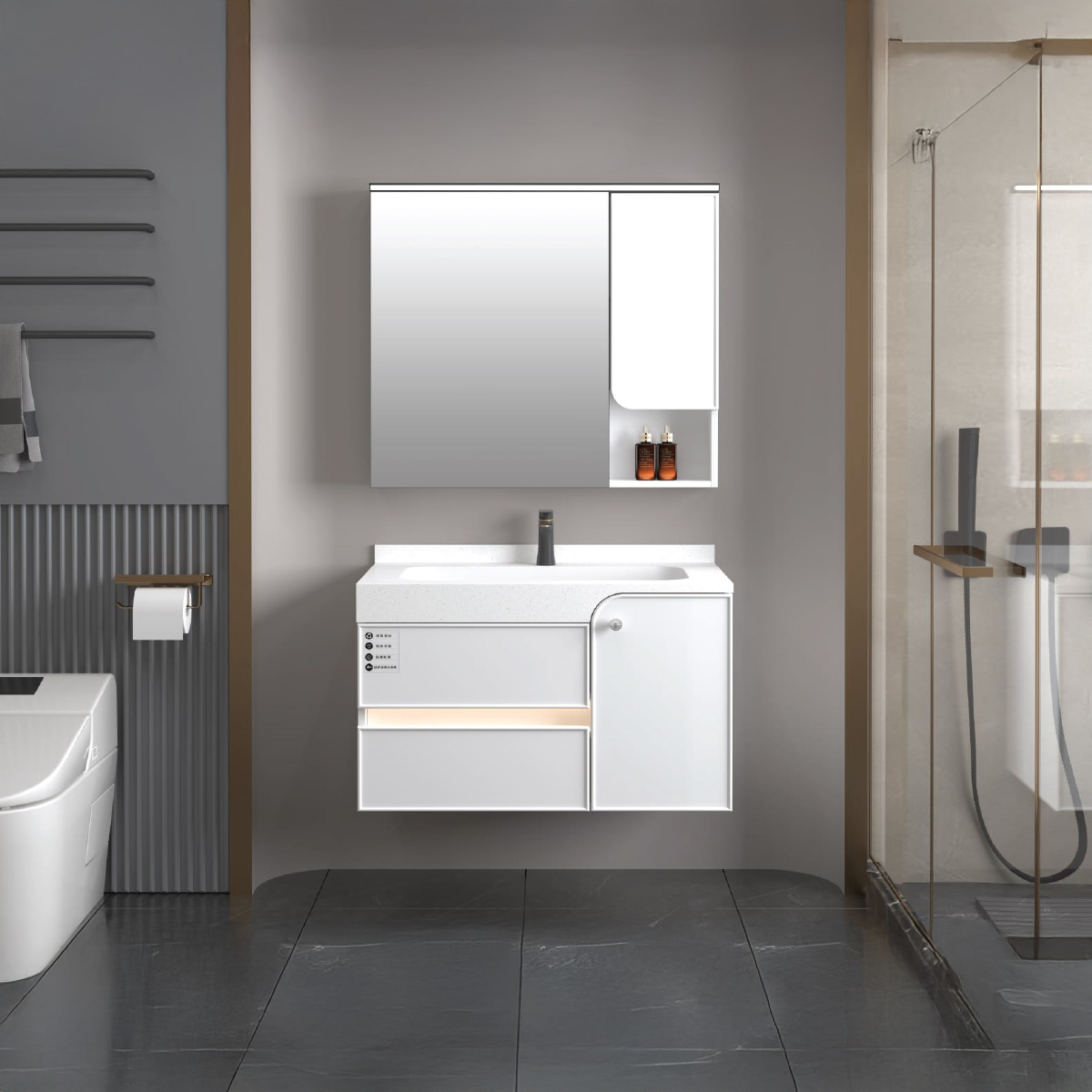 Commercial Bathroom Cabinet