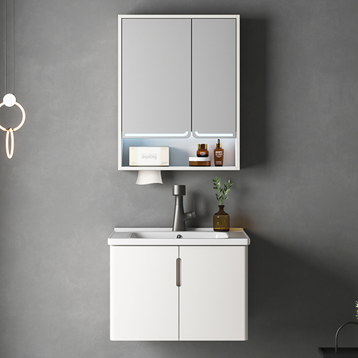 Commercial Bathroom Cabinet - HAOTAI-8205