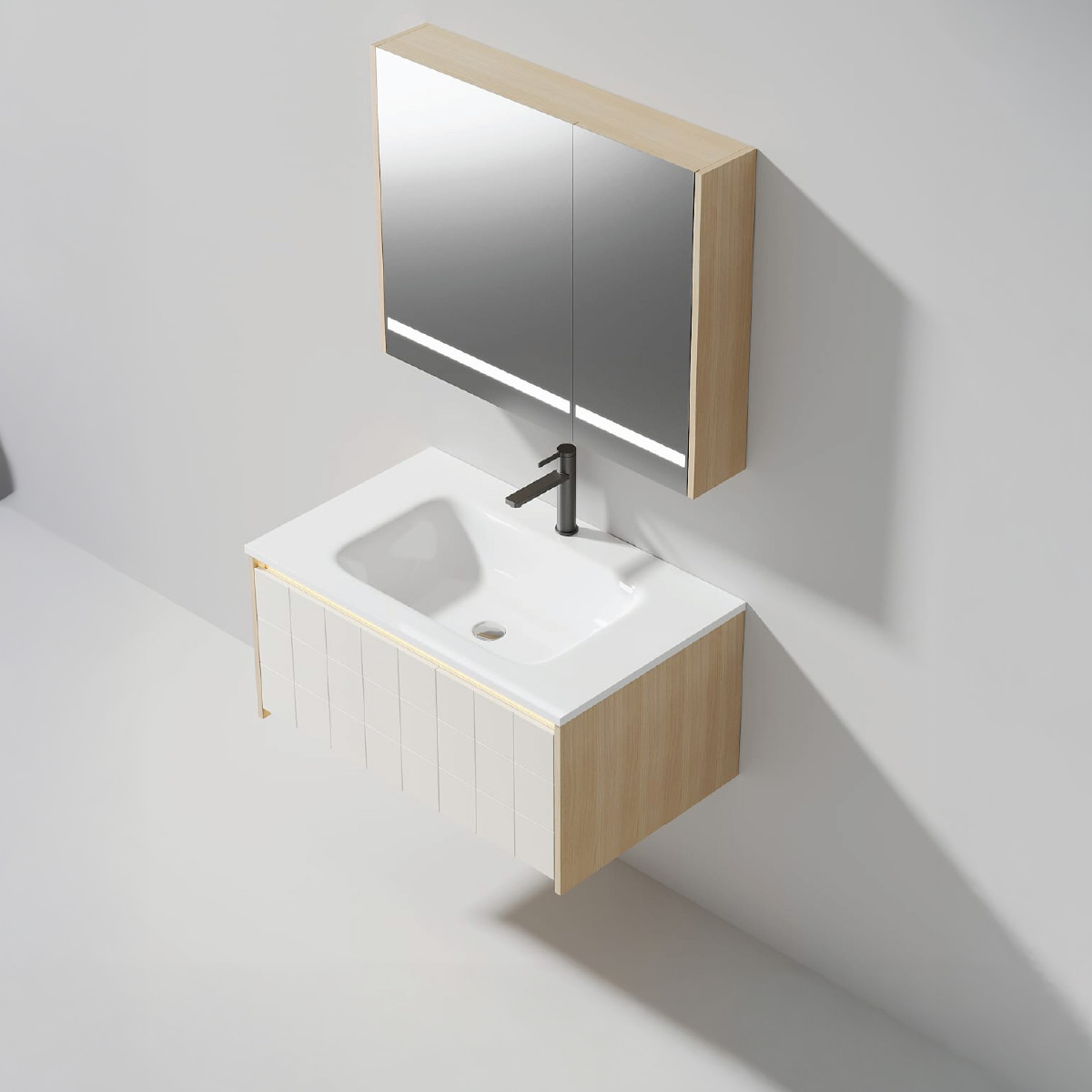 Commercial Bathroom Cabinet 100x50cm