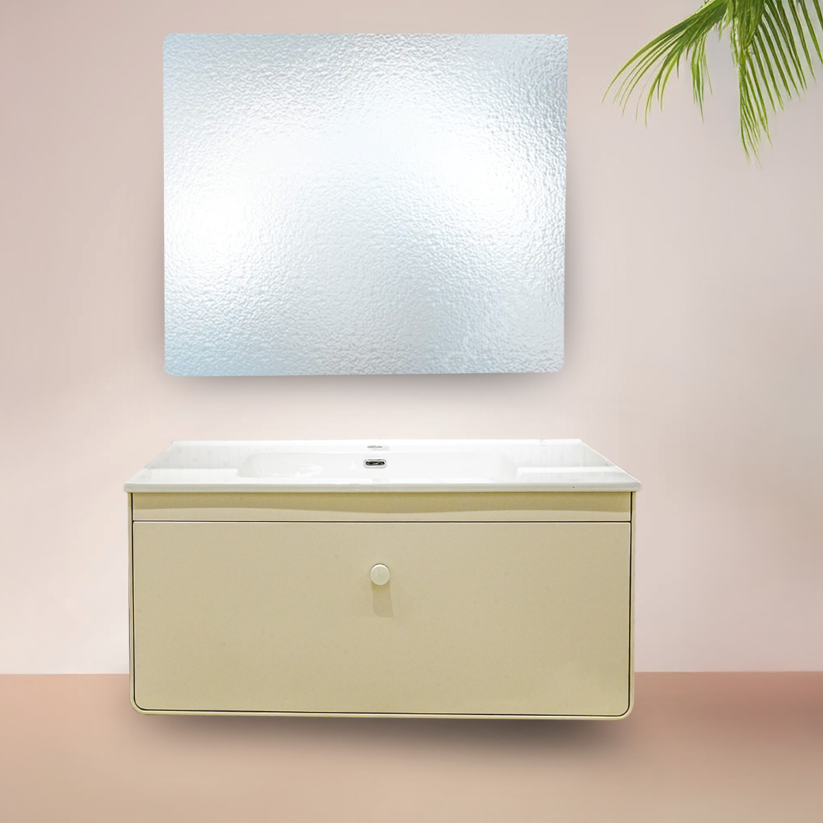 Modern Bathroom Cabinet 100x50cm