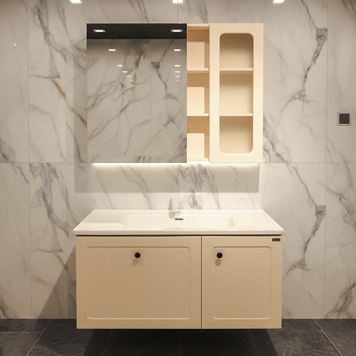 Modern Bathroom Cabinet White | Furniture | Bathroom Furniture | Bathroom Cabinets