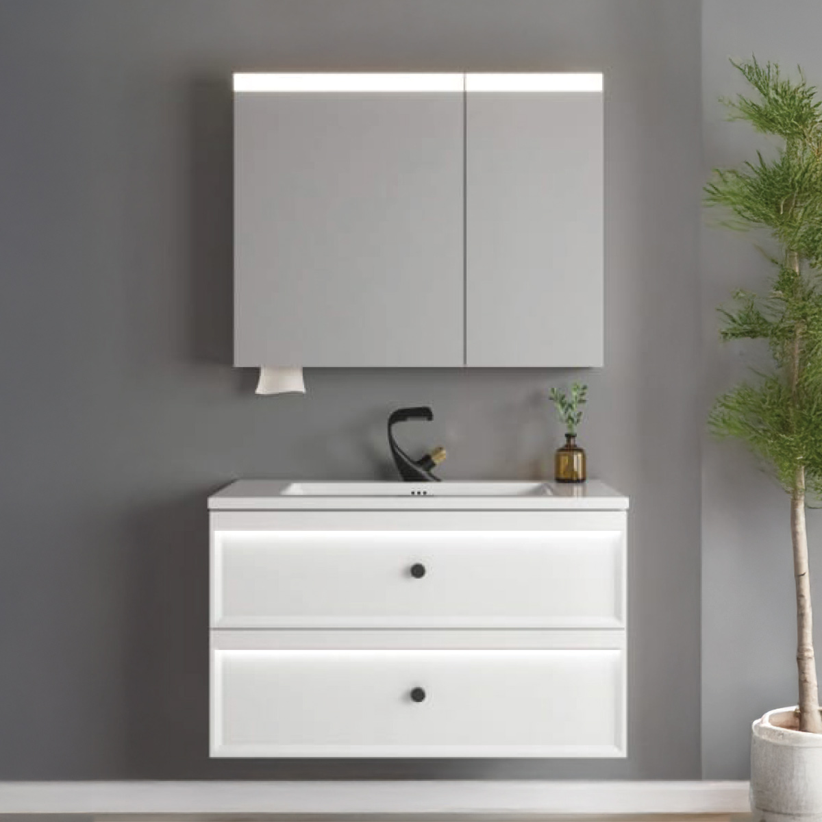 Commercial Bathroom Cabinet