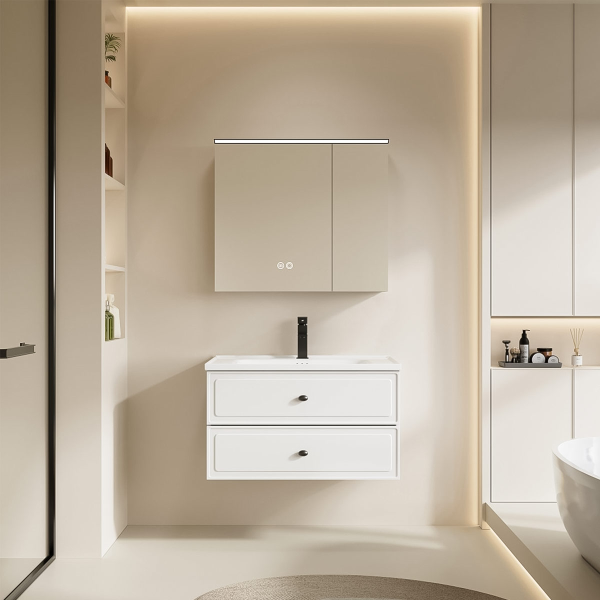 Commercial Bathroom Cabinet