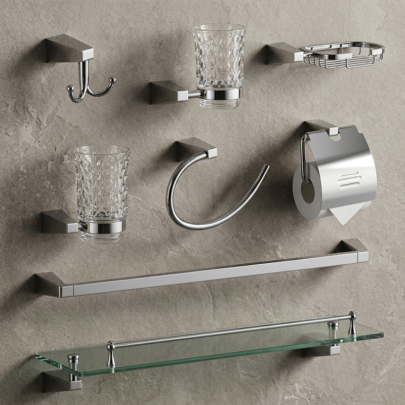 Modern Bathroom Accessories Set 7 Pieces