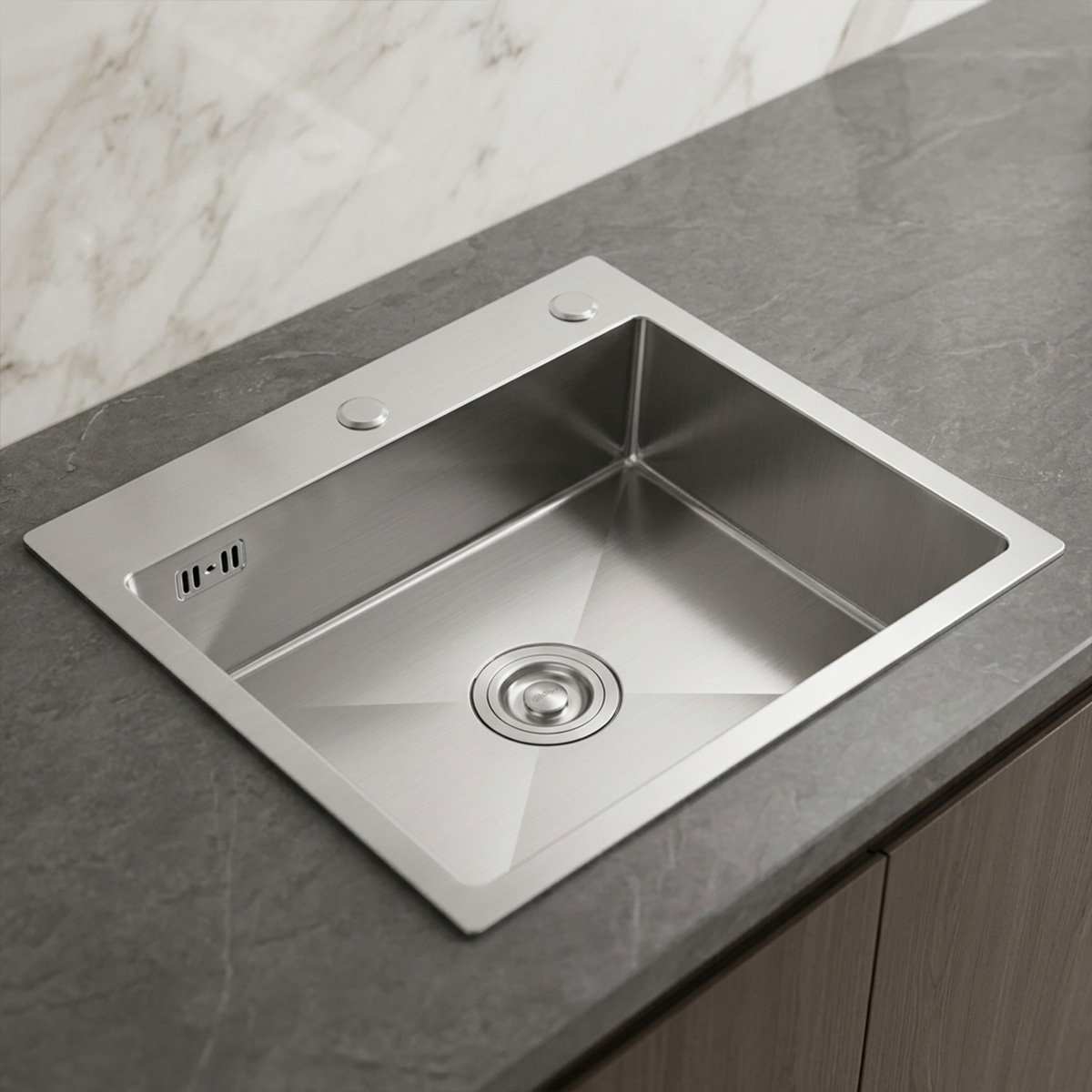 Kitchen Sink Stainless Steel 304 Brushed