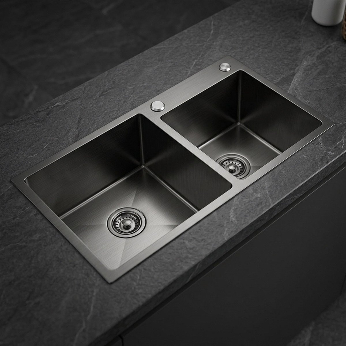 Kitchen Sink Stainless Steel 304 Nano Black