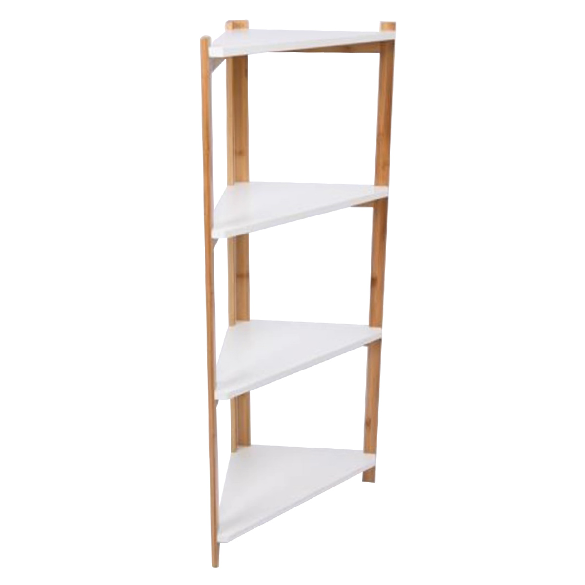 Bathroom Standing Bamboo Shelf