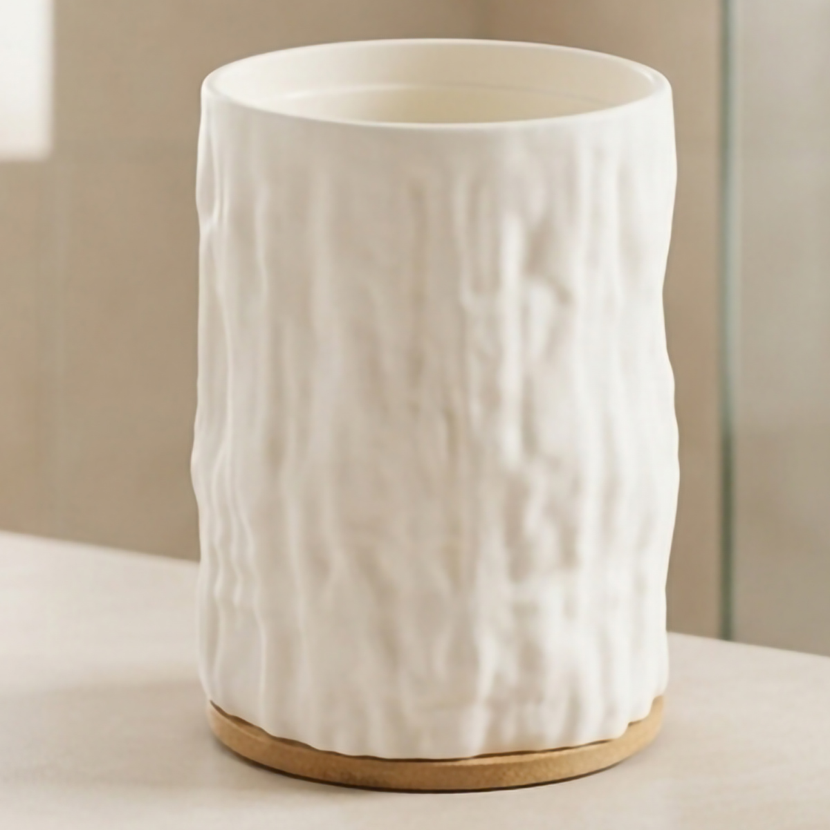 Bathroom Decoration Accessories Single White