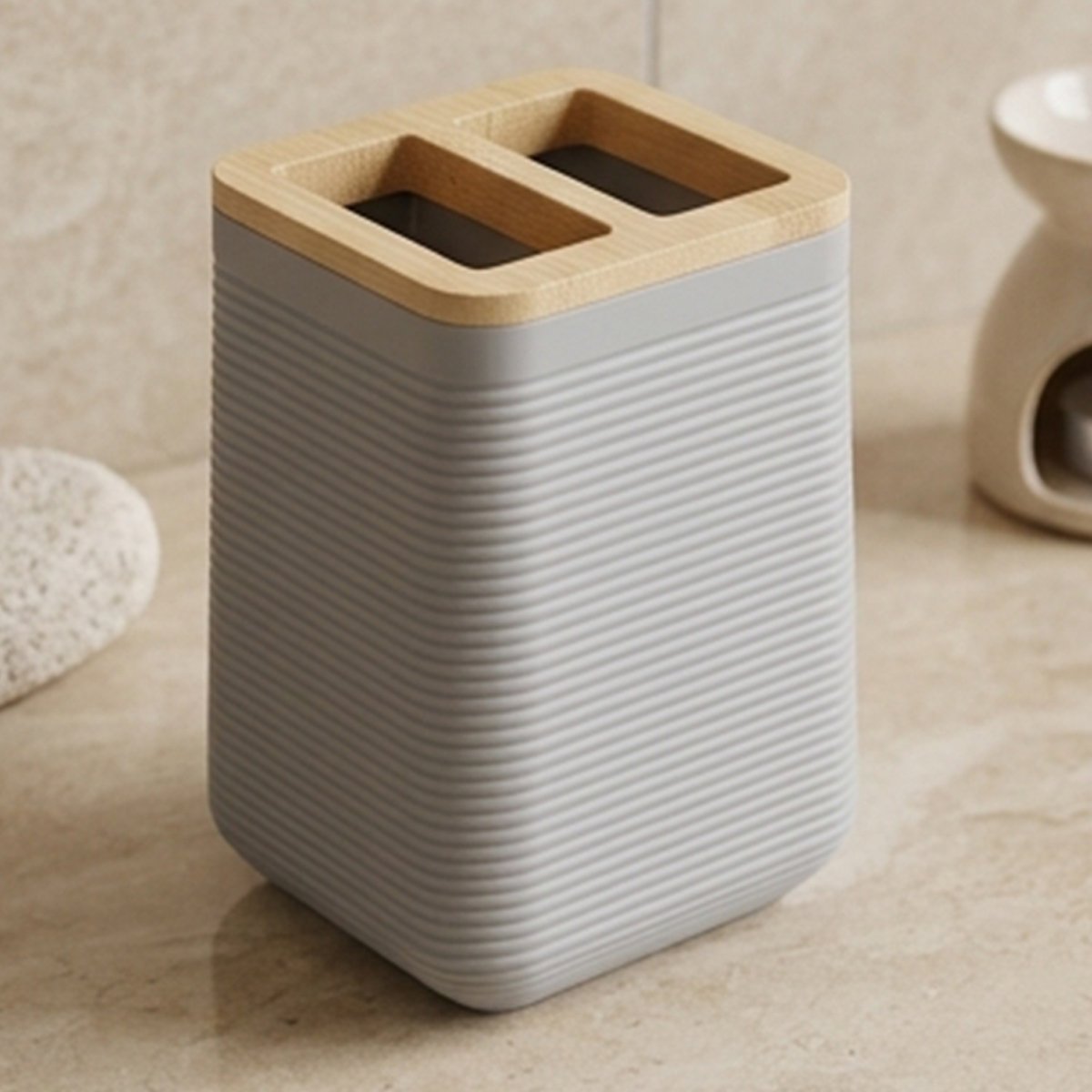 Bathroom Decoration Accessories Single Grey