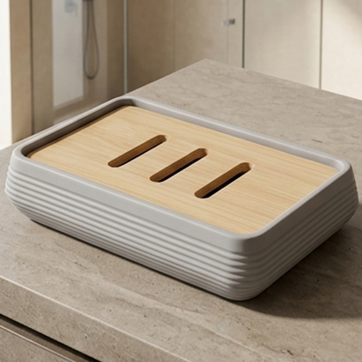 Bathroom Decoration Accessories Single Grey