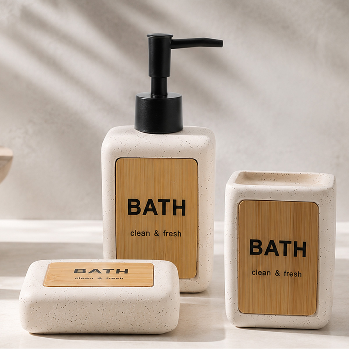 Bathroom Decoration Accessories Set 3 Pieces