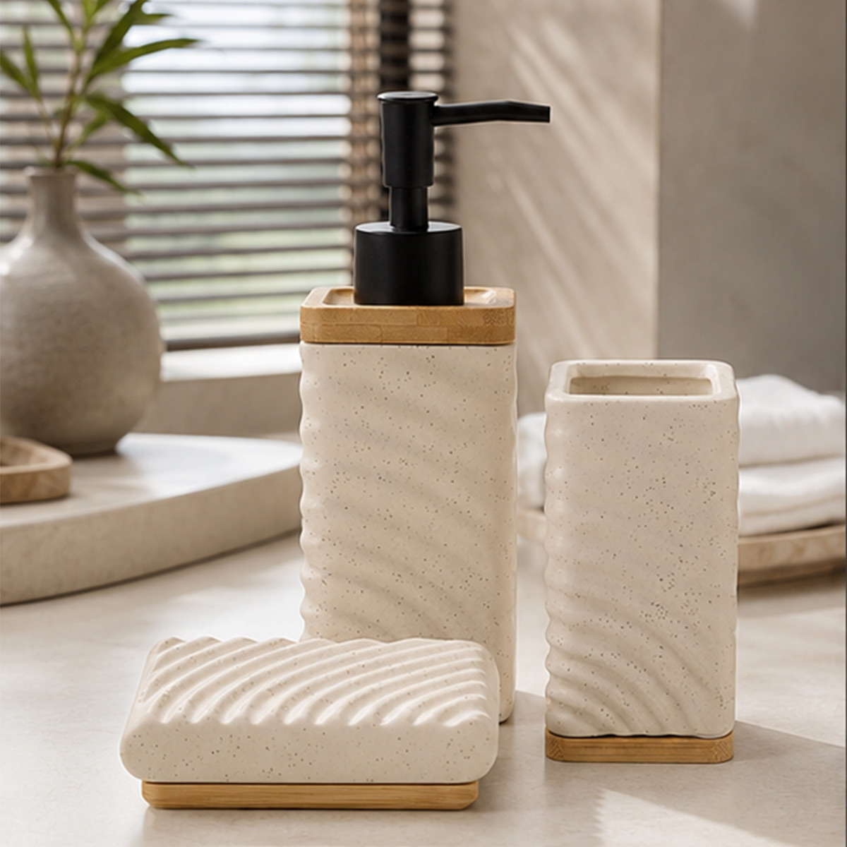 Bathroom Decoration Accessories Set 3 Pieces