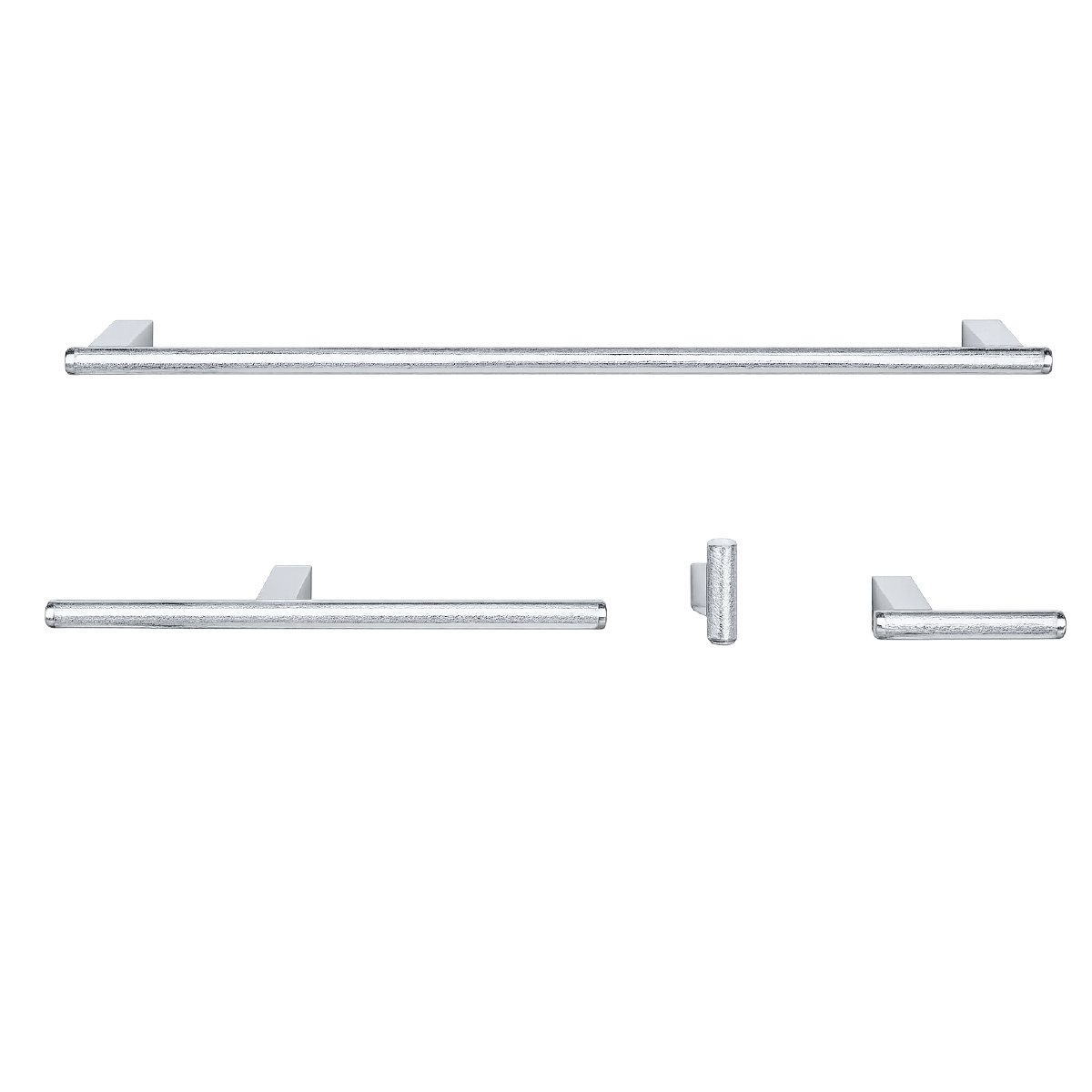 Modern Bath Accessories 4 Pieces A Set