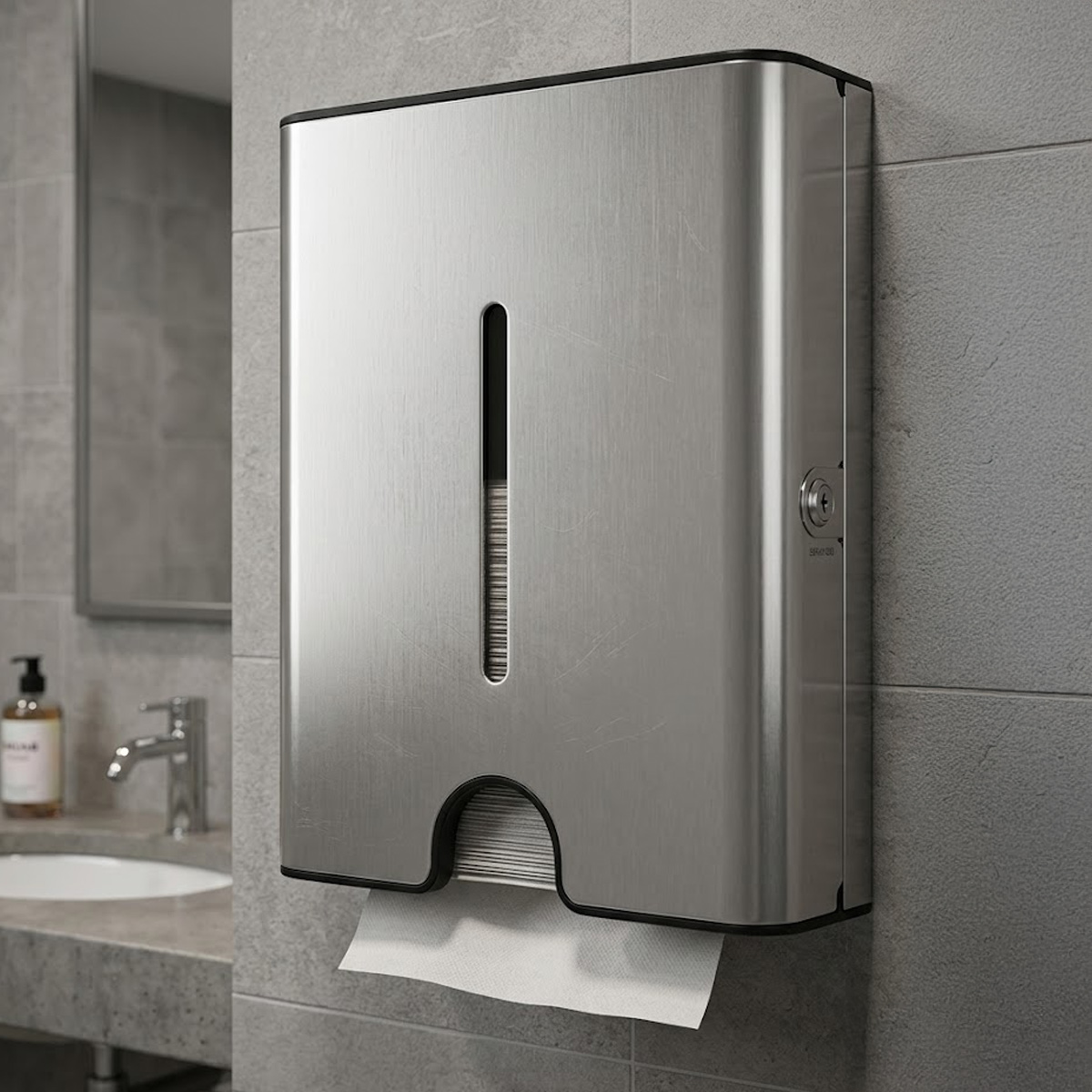 Wall Mounted Automatic Paper Dispenser
