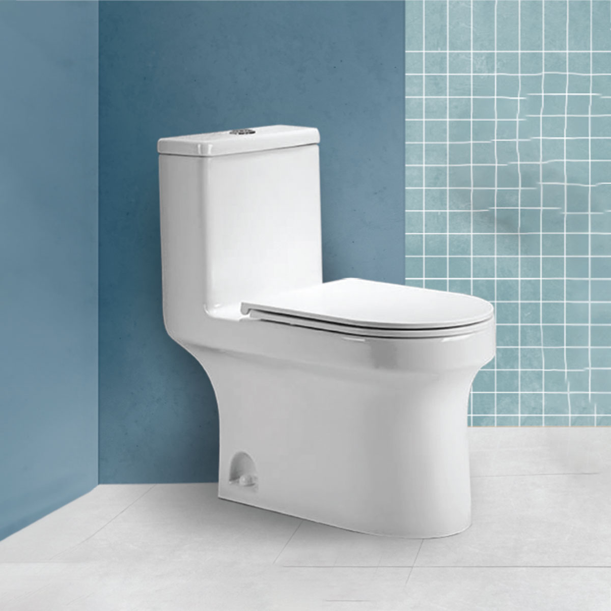 Toilet White 1 Piece