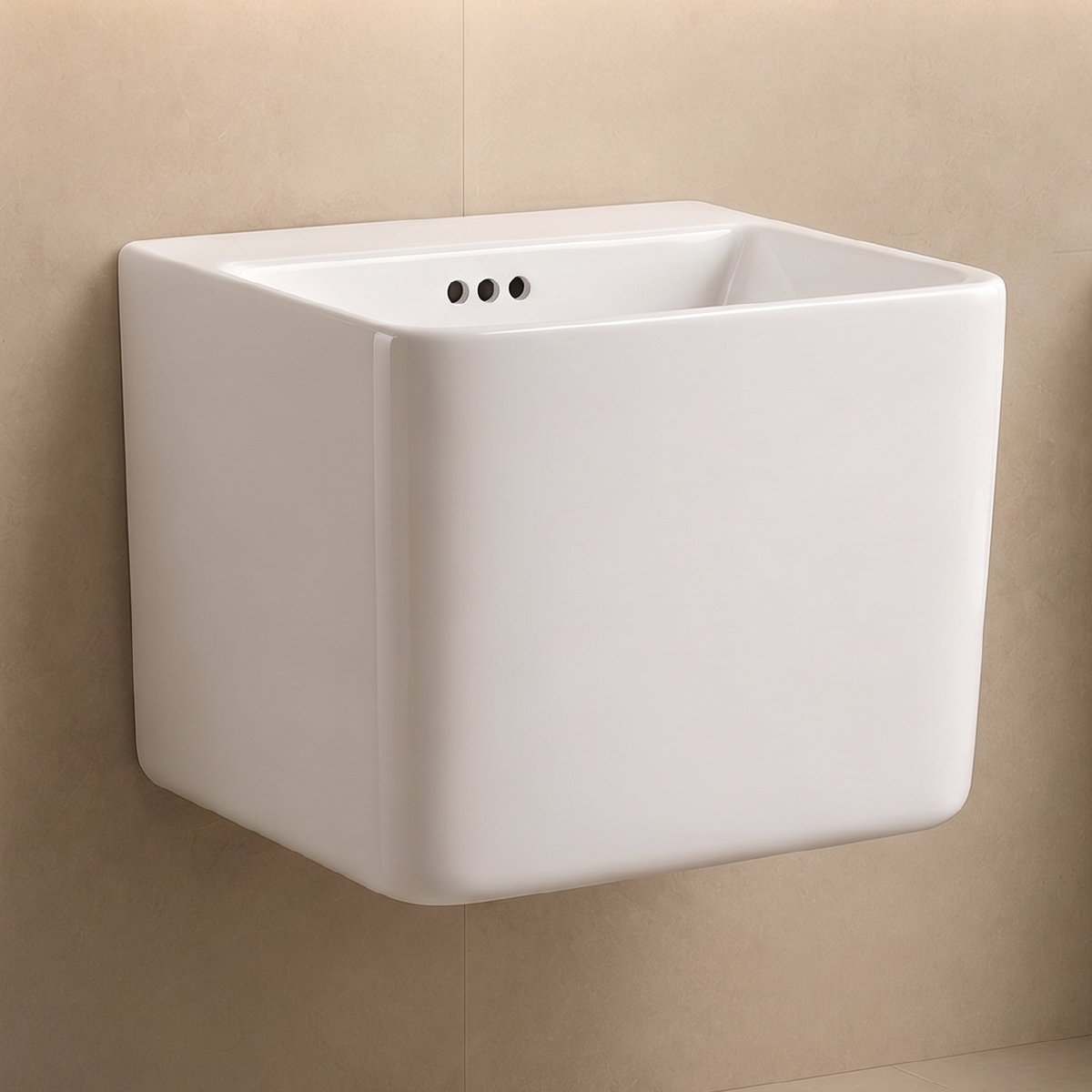 Hanging Basin White