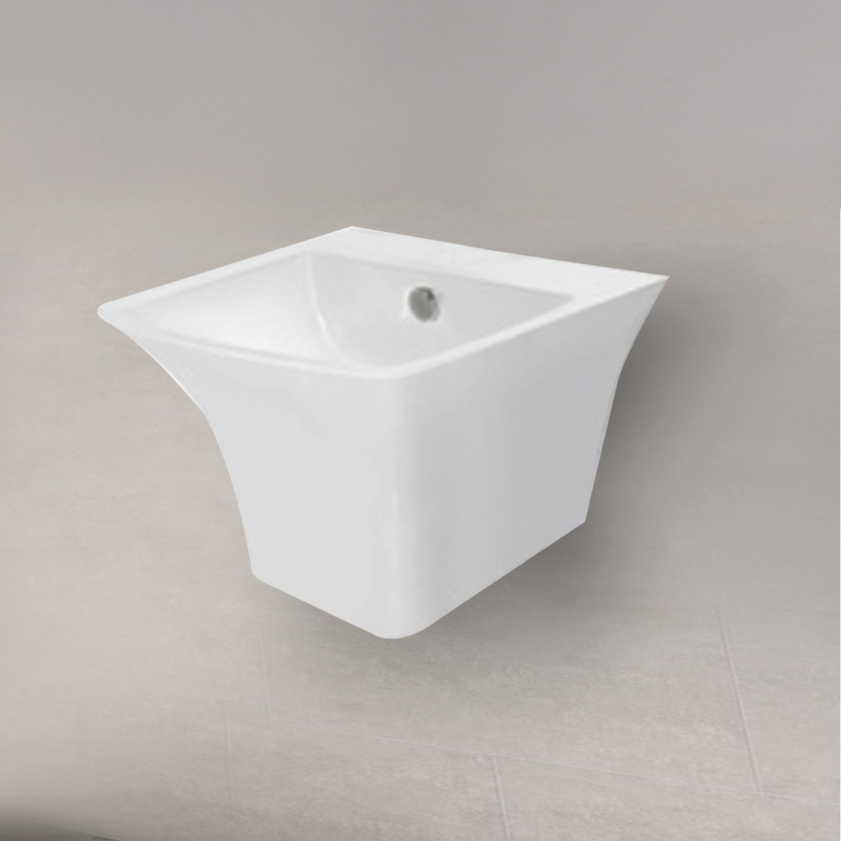 Wall Hung Basin 1 Piece