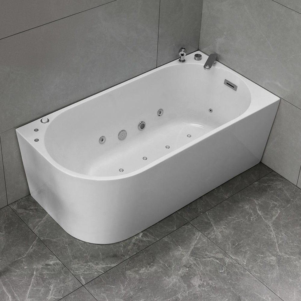 Jacuzzi Rectangular 150X75X58Cm Glossy White