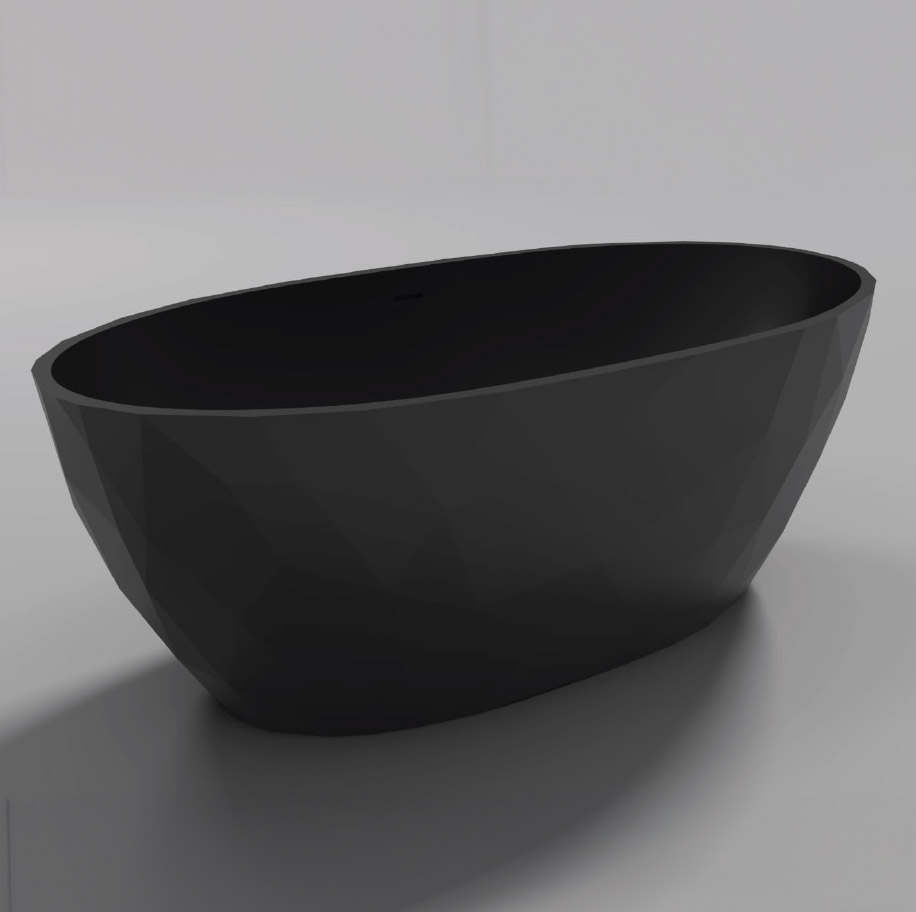 Bathtub Without Mixer 170x80x60cm