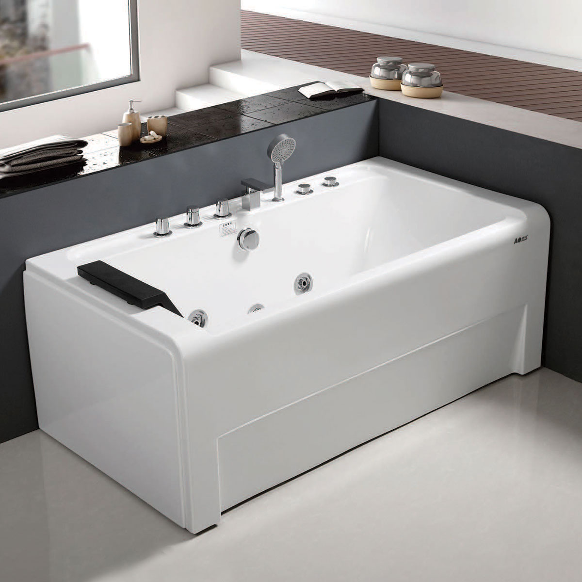 Jacuzzi Rectangle 150x79cm Mixer Not Included