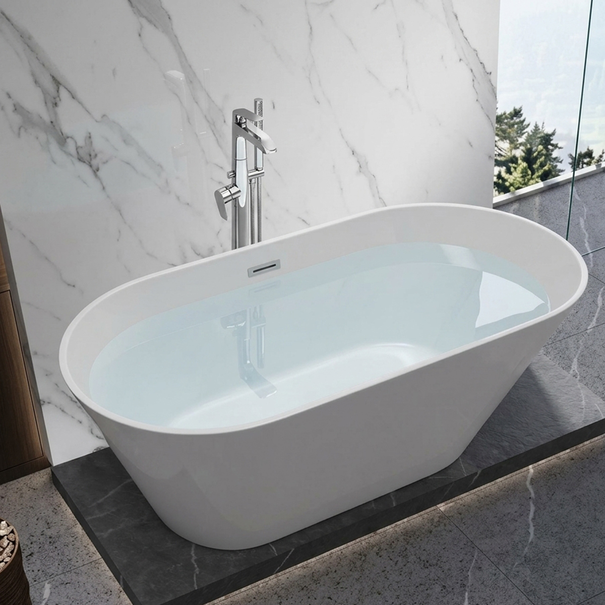Bath Tub Without Mixer 1500x7500x580mm