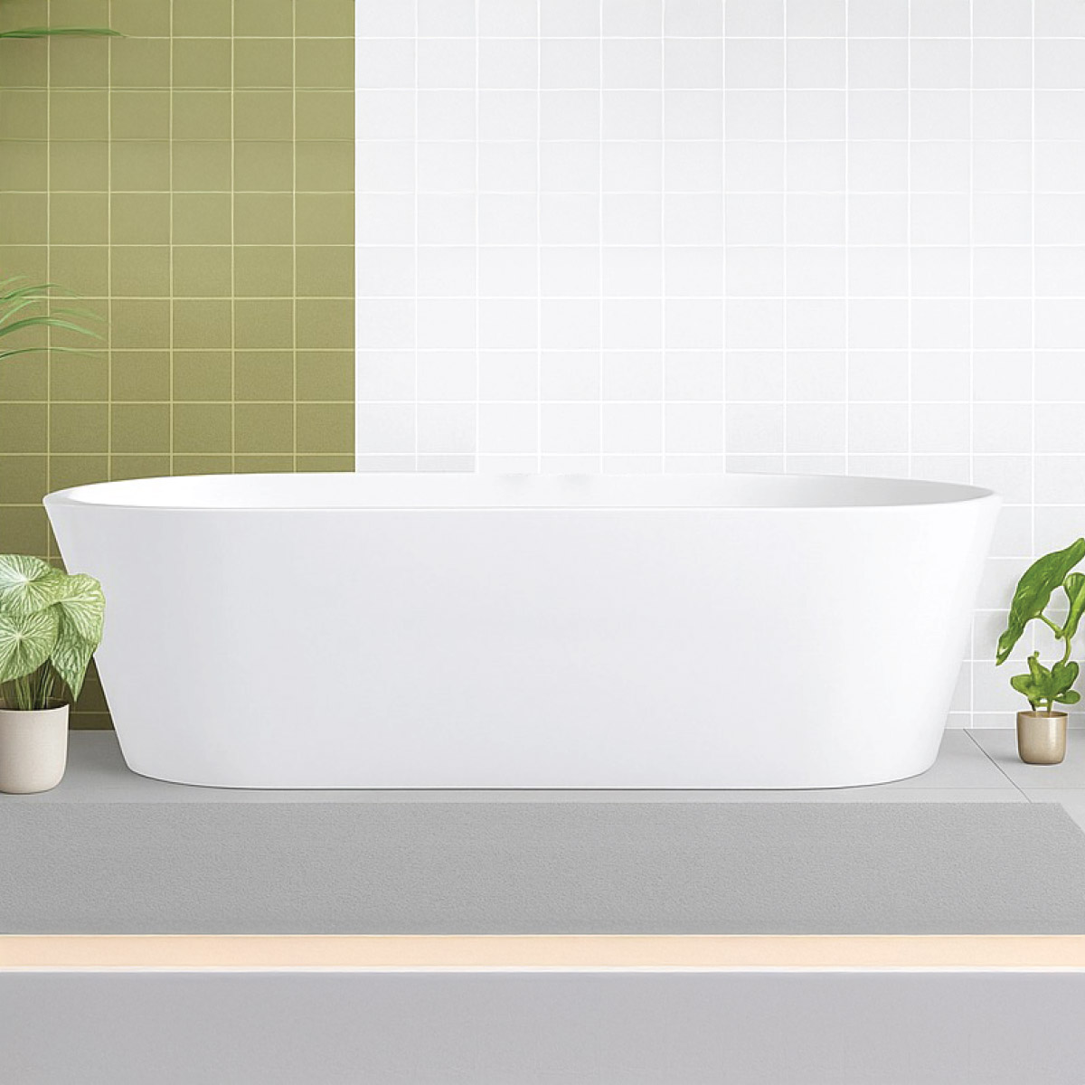 Bathtub Without Mixer 170x79cm