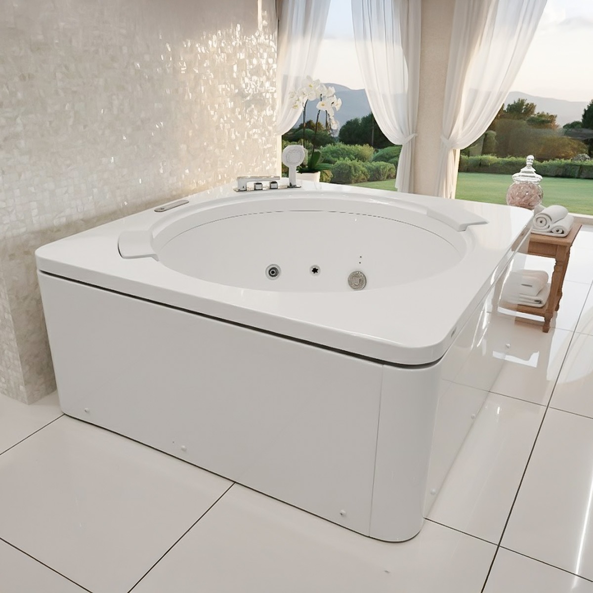 Sannora Jacuzzi Round Shape 145x145cm 