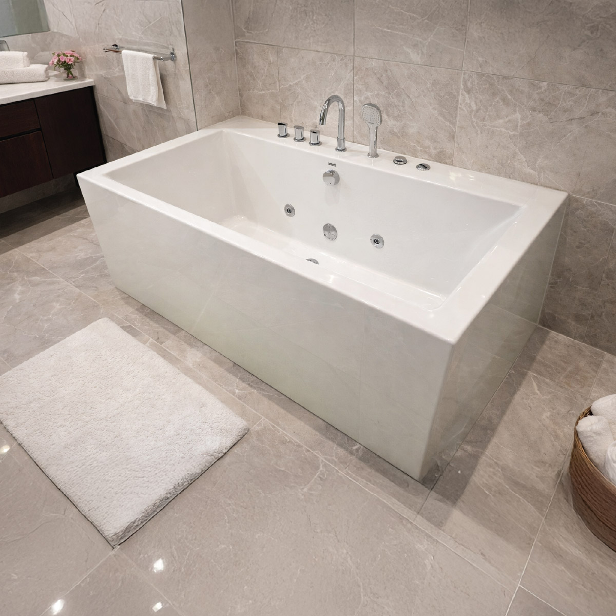 Bath Tub With Massage