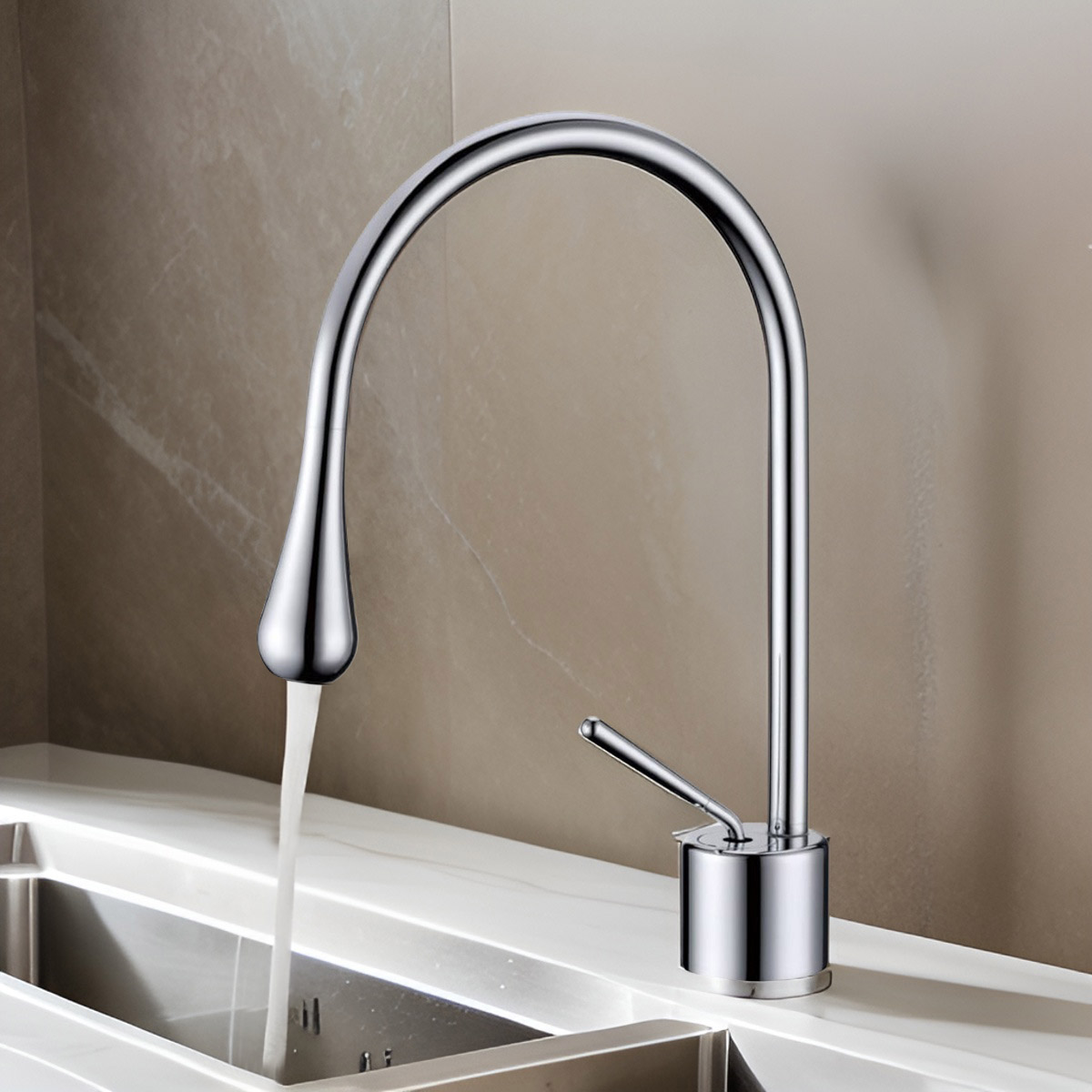 Kitchen Mixer Chrome