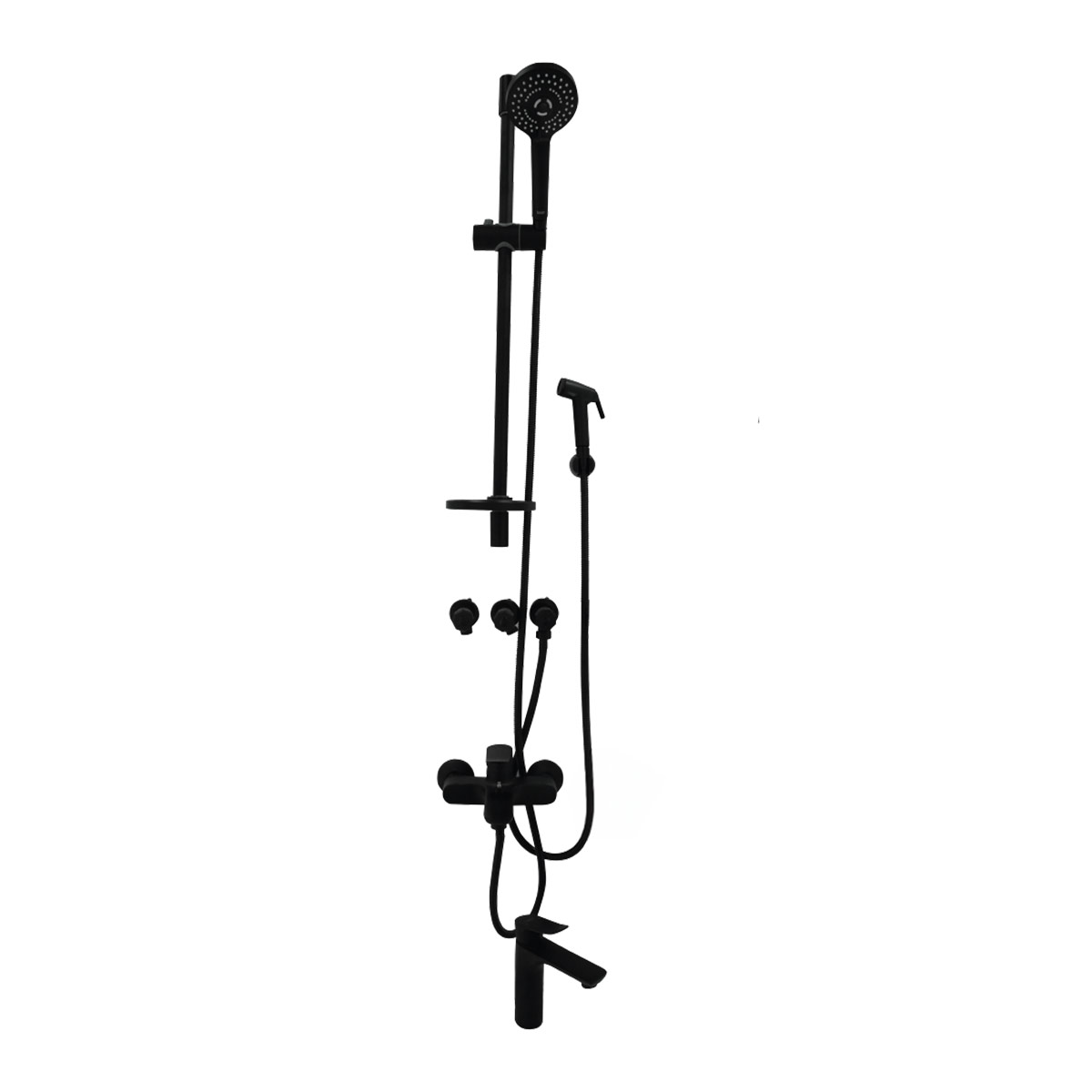 Bathroom Mixer 7-Piece Set