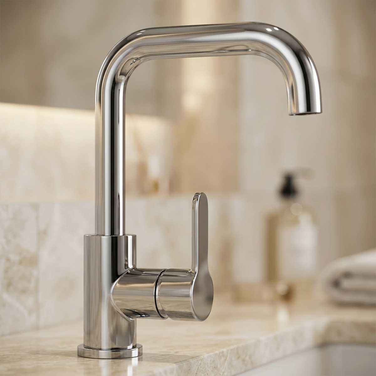 Kitchen Mixer Stainless Steel