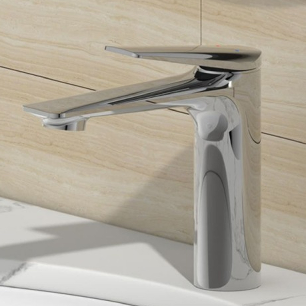 Brass Modern Basin Mixer Chrome | Kitchen & Bath Essentials | Mixers | Basin Mixers Brass Modern Basin Mixer Chrome | Kitchen & Bath Essentials | Mixers | Basin Mixers