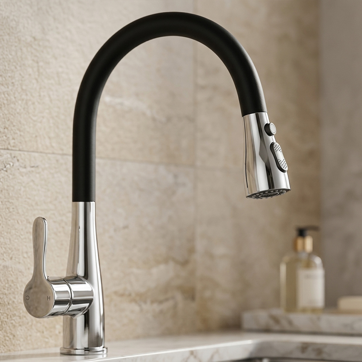 Pull Out Kitchen Mixer