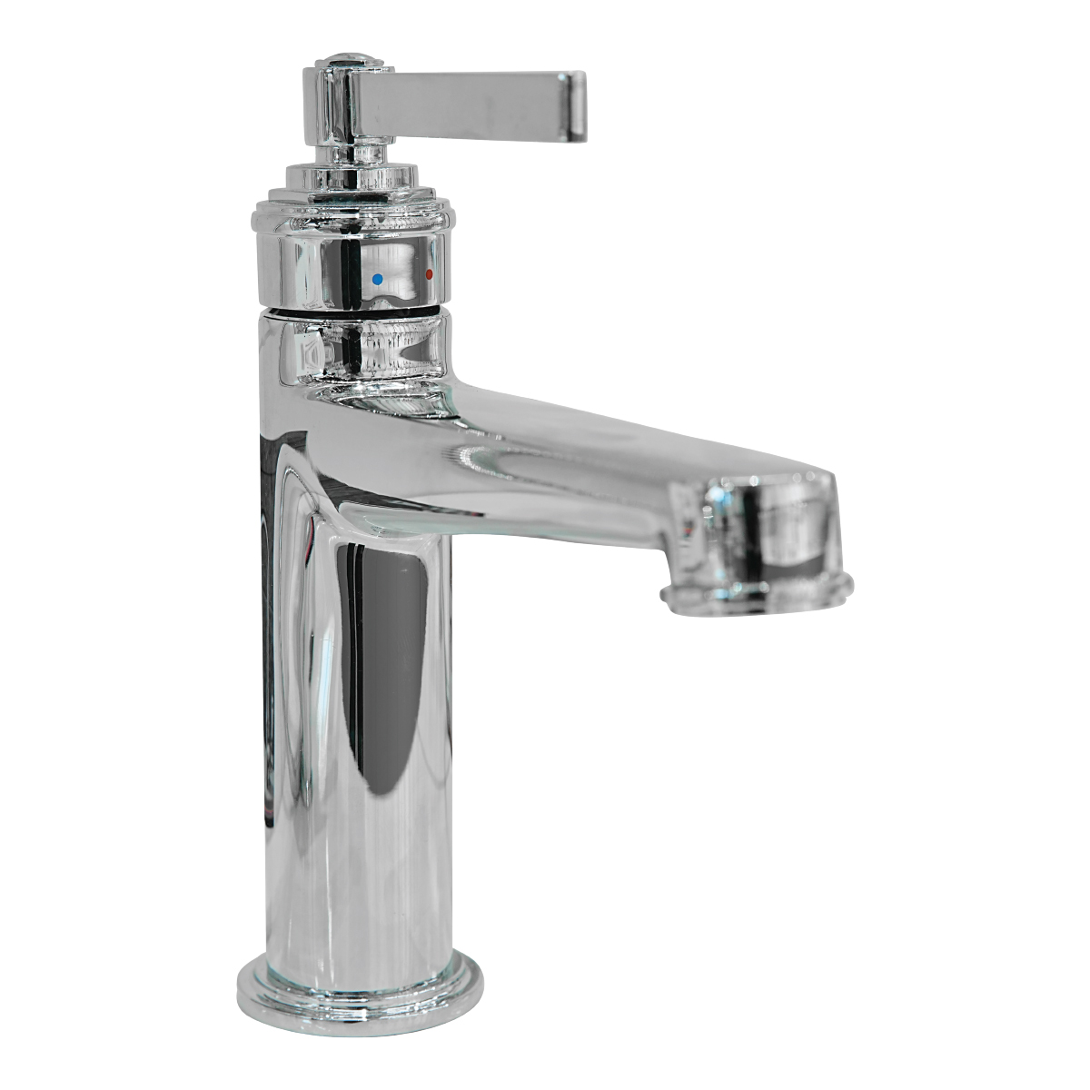Brass Modern Basin Mixer Short Silver | Kitchen & Bath Essentials | Mixers | Basin Mixers Brass Modern Basin Mixer Short Silver | Kitchen & Bath Essentials | Mixers | Basin Mixers